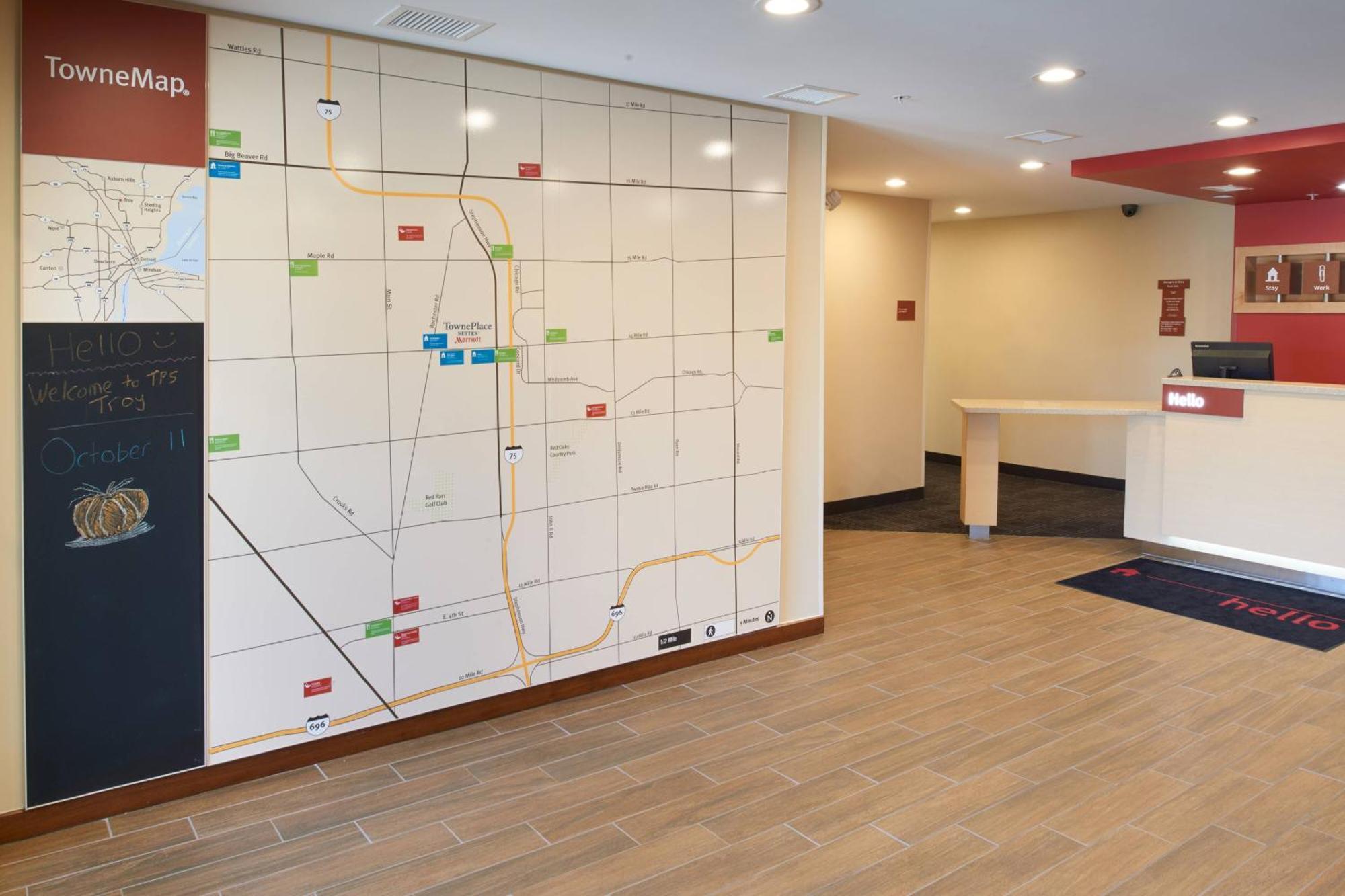 Towneplace Suites By Marriott Detroit Troy Exteriör bild